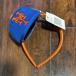 MLB NY METS Baseball Hat Headband- ONE SIZE FITS ALL- NEW